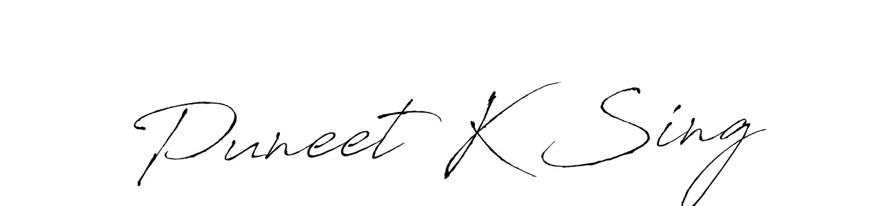 if you are searching for the best signature style for your name Puneet K Sing. so please give up your signature search. here we have designed multiple signature styles  using Antro_Vectra. Puneet K Sing signature style 6 images and pictures png