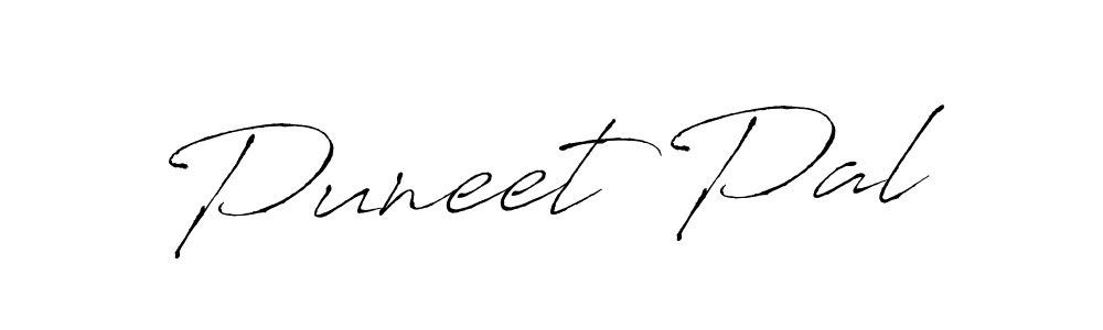 Make a beautiful signature design for name Puneet Pal. With this signature (Antro_Vectra) style, you can create a handwritten signature for free. Puneet Pal signature style 6 images and pictures png