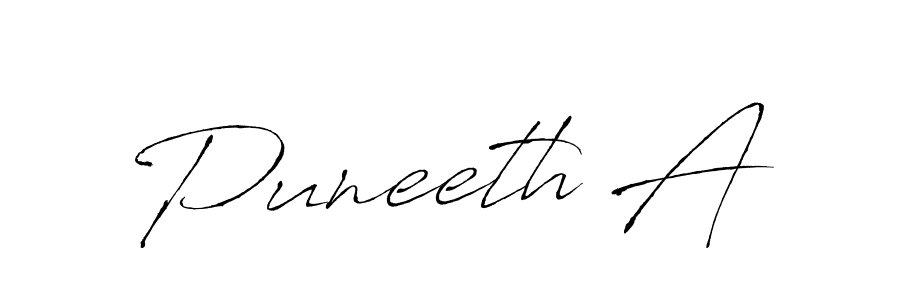 This is the best signature style for the Puneeth A name. Also you like these signature font (Antro_Vectra). Mix name signature. Puneeth A signature style 6 images and pictures png