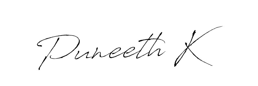 Also You can easily find your signature by using the search form. We will create Puneeth K name handwritten signature images for you free of cost using Antro_Vectra sign style. Puneeth K signature style 6 images and pictures png