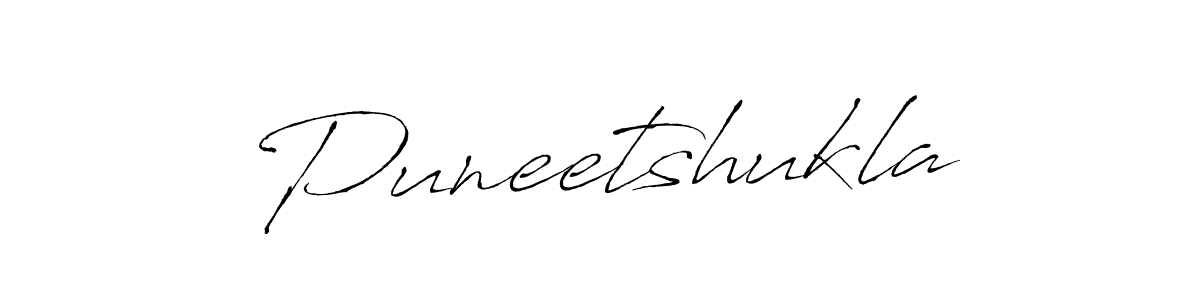 Puneetshukla stylish signature style. Best Handwritten Sign (Antro_Vectra) for my name. Handwritten Signature Collection Ideas for my name Puneetshukla. Puneetshukla signature style 6 images and pictures png