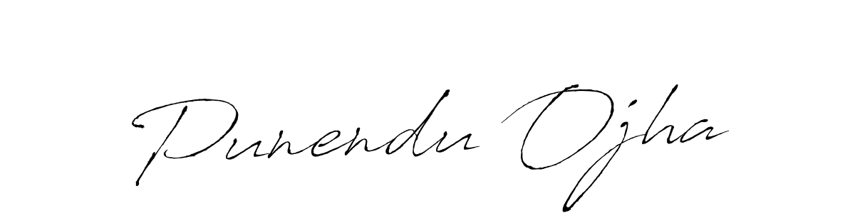 Use a signature maker to create a handwritten signature online. With this signature software, you can design (Antro_Vectra) your own signature for name Punendu Ojha. Punendu Ojha signature style 6 images and pictures png