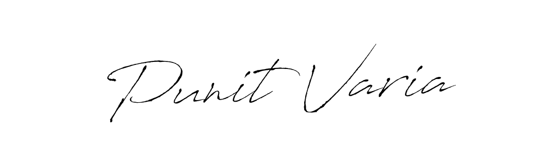 How to make Punit Varia name signature. Use Antro_Vectra style for creating short signs online. This is the latest handwritten sign. Punit Varia signature style 6 images and pictures png