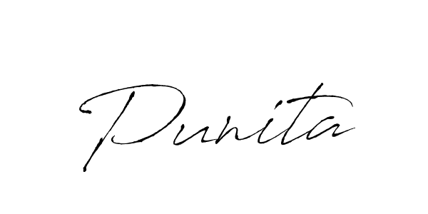 You should practise on your own different ways (Antro_Vectra) to write your name (Punita) in signature. don't let someone else do it for you. Punita signature style 6 images and pictures png