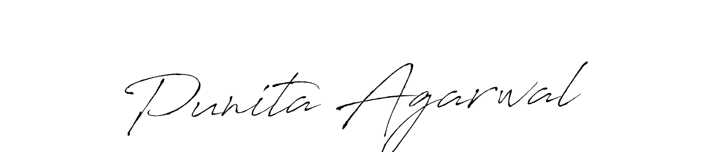 Also we have Punita Agarwal name is the best signature style. Create professional handwritten signature collection using Antro_Vectra autograph style. Punita Agarwal signature style 6 images and pictures png