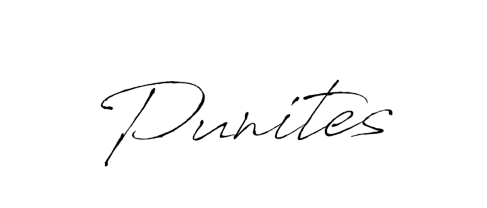 Make a beautiful signature design for name Punites. Use this online signature maker to create a handwritten signature for free. Punites signature style 6 images and pictures png