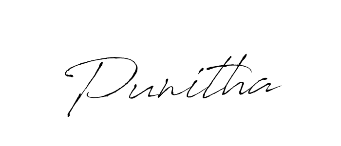 It looks lik you need a new signature style for name Punitha. Design unique handwritten (Antro_Vectra) signature with our free signature maker in just a few clicks. Punitha signature style 6 images and pictures png