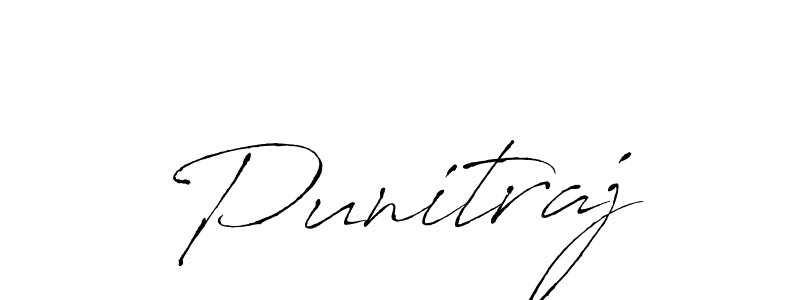 Use a signature maker to create a handwritten signature online. With this signature software, you can design (Antro_Vectra) your own signature for name Punitraj. Punitraj signature style 6 images and pictures png