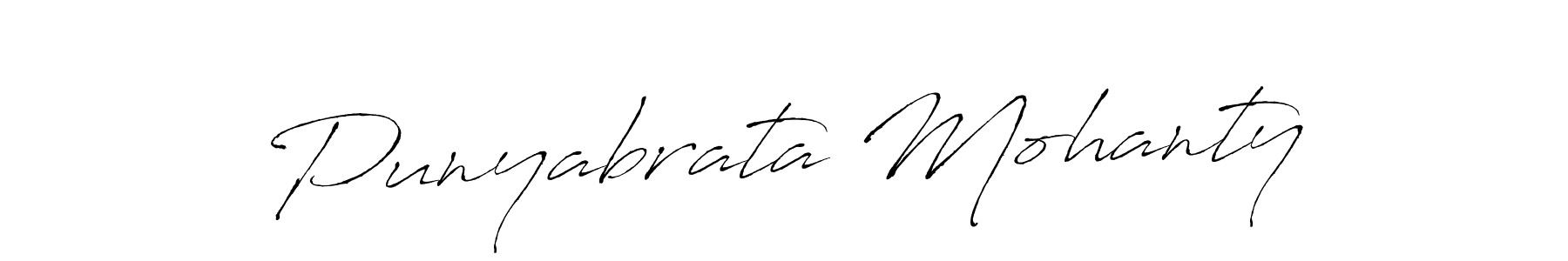 Create a beautiful signature design for name Punyabrata Mohanty. With this signature (Antro_Vectra) fonts, you can make a handwritten signature for free. Punyabrata Mohanty signature style 6 images and pictures png