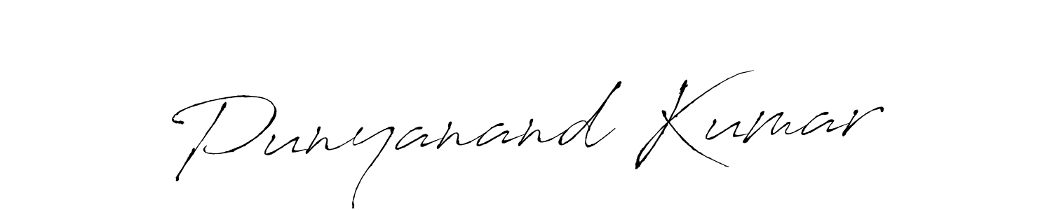 The best way (Antro_Vectra) to make a short signature is to pick only two or three words in your name. The name Punyanand Kumar include a total of six letters. For converting this name. Punyanand Kumar signature style 6 images and pictures png