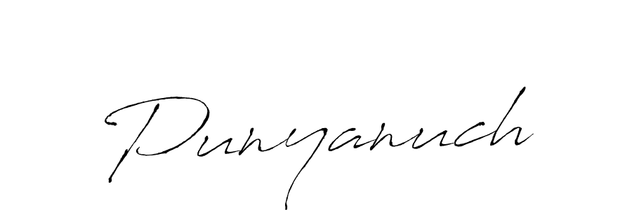 It looks lik you need a new signature style for name Punyanuch. Design unique handwritten (Antro_Vectra) signature with our free signature maker in just a few clicks. Punyanuch signature style 6 images and pictures png