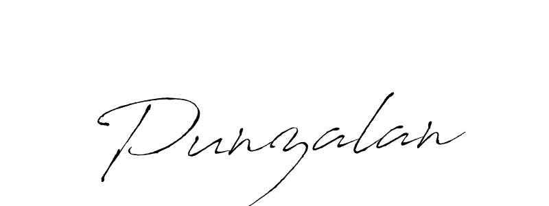 You should practise on your own different ways (Antro_Vectra) to write your name (Punzalan) in signature. don't let someone else do it for you. Punzalan signature style 6 images and pictures png