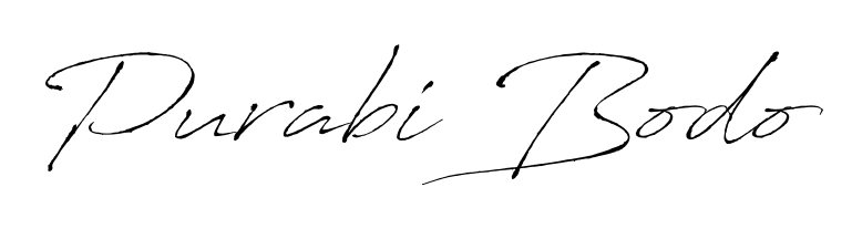 Quickly download Purabi Bodo name signature in high-resolution PNG using Antro_Vectra style. Ready to insert into PDFs and online applications. Purabi Bodo signature style 6 images and pictures png