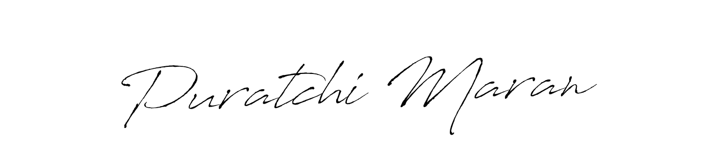 Antro_Vectra is a professional signature style that is perfect for those who want to add a touch of class to their signature. It is also a great choice for those who want to make their signature more unique. Get Puratchi Maran name to fancy signature for free. Puratchi Maran signature style 6 images and pictures png