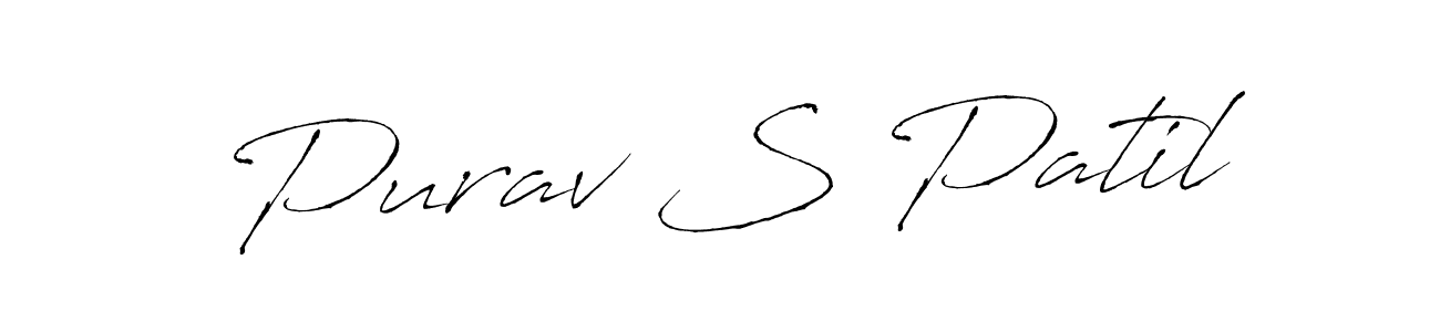 if you are searching for the best signature style for your name Purav S Patil. so please give up your signature search. here we have designed multiple signature styles  using Antro_Vectra. Purav S Patil signature style 6 images and pictures png