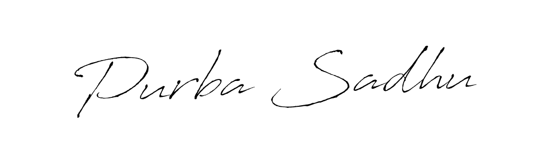 Use a signature maker to create a handwritten signature online. With this signature software, you can design (Antro_Vectra) your own signature for name Purba Sadhu. Purba Sadhu signature style 6 images and pictures png