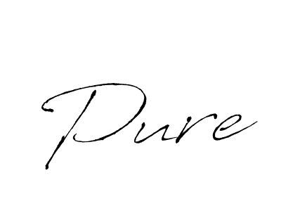 This is the best signature style for the Pure name. Also you like these signature font (Antro_Vectra). Mix name signature. Pure signature style 6 images and pictures png