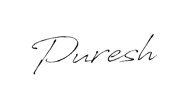 How to make Puresh name signature. Use Antro_Vectra style for creating short signs online. This is the latest handwritten sign. Puresh signature style 6 images and pictures png