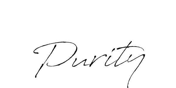 Create a beautiful signature design for name Purity. With this signature (Antro_Vectra) fonts, you can make a handwritten signature for free. Purity signature style 6 images and pictures png