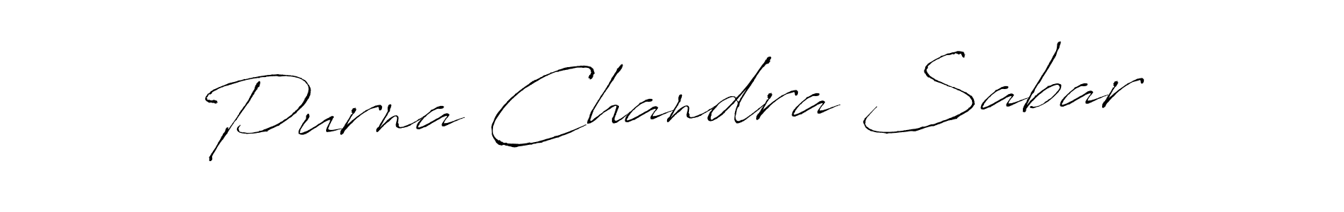 Design your own signature with our free online signature maker. With this signature software, you can create a handwritten (Antro_Vectra) signature for name Purna Chandra Sabar. Purna Chandra Sabar signature style 6 images and pictures png