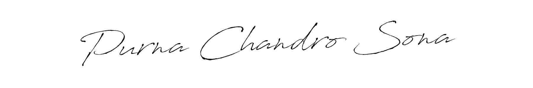 How to make Purna Chandro Sona signature? Antro_Vectra is a professional autograph style. Create handwritten signature for Purna Chandro Sona name. Purna Chandro Sona signature style 6 images and pictures png