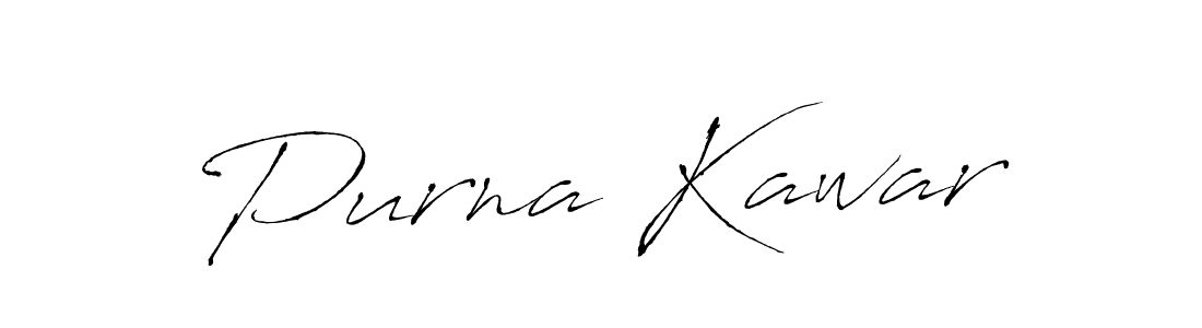 Use a signature maker to create a handwritten signature online. With this signature software, you can design (Antro_Vectra) your own signature for name Purna Kawar. Purna Kawar signature style 6 images and pictures png