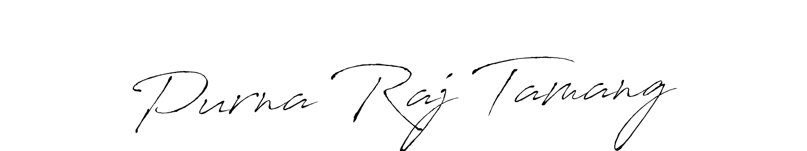 Similarly Antro_Vectra is the best handwritten signature design. Signature creator online .You can use it as an online autograph creator for name Purna Raj Tamang. Purna Raj Tamang signature style 6 images and pictures png