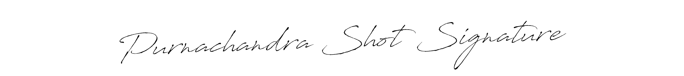 Antro_Vectra is a professional signature style that is perfect for those who want to add a touch of class to their signature. It is also a great choice for those who want to make their signature more unique. Get Purnachandra Shot Signature name to fancy signature for free. Purnachandra Shot Signature signature style 6 images and pictures png