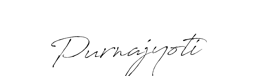 How to make Purnajyoti signature? Antro_Vectra is a professional autograph style. Create handwritten signature for Purnajyoti name. Purnajyoti signature style 6 images and pictures png