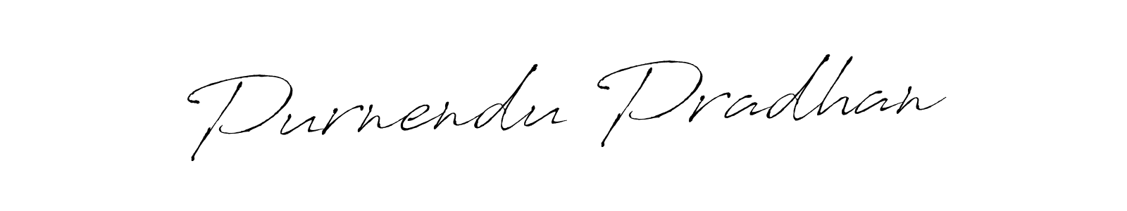 Make a beautiful signature design for name Purnendu Pradhan. With this signature (Antro_Vectra) style, you can create a handwritten signature for free. Purnendu Pradhan signature style 6 images and pictures png