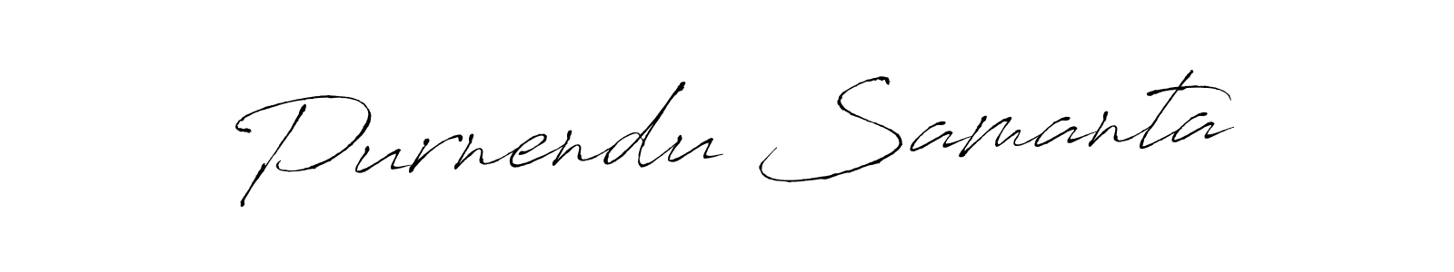 How to make Purnendu Samanta signature? Antro_Vectra is a professional autograph style. Create handwritten signature for Purnendu Samanta name. Purnendu Samanta signature style 6 images and pictures png