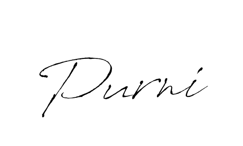 Once you've used our free online signature maker to create your best signature Antro_Vectra style, it's time to enjoy all of the benefits that Purni name signing documents. Purni signature style 6 images and pictures png