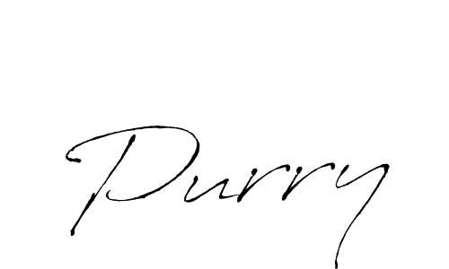 You should practise on your own different ways (Antro_Vectra) to write your name (Purry) in signature. don't let someone else do it for you. Purry signature style 6 images and pictures png