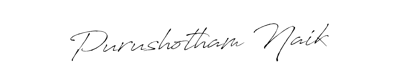 Use a signature maker to create a handwritten signature online. With this signature software, you can design (Antro_Vectra) your own signature for name Purushotham Naik. Purushotham Naik signature style 6 images and pictures png