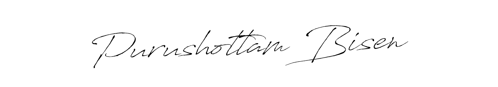 Create a beautiful signature design for name Purushottam Bisen. With this signature (Antro_Vectra) fonts, you can make a handwritten signature for free. Purushottam Bisen signature style 6 images and pictures png