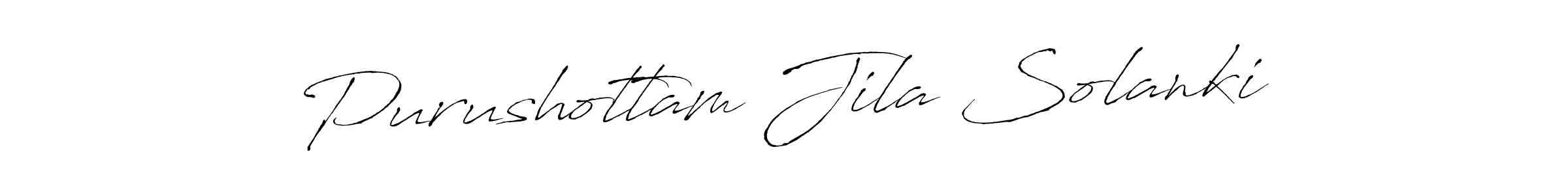 Also we have Purushottam Jila Solanki name is the best signature style. Create professional handwritten signature collection using Antro_Vectra autograph style. Purushottam Jila Solanki signature style 6 images and pictures png