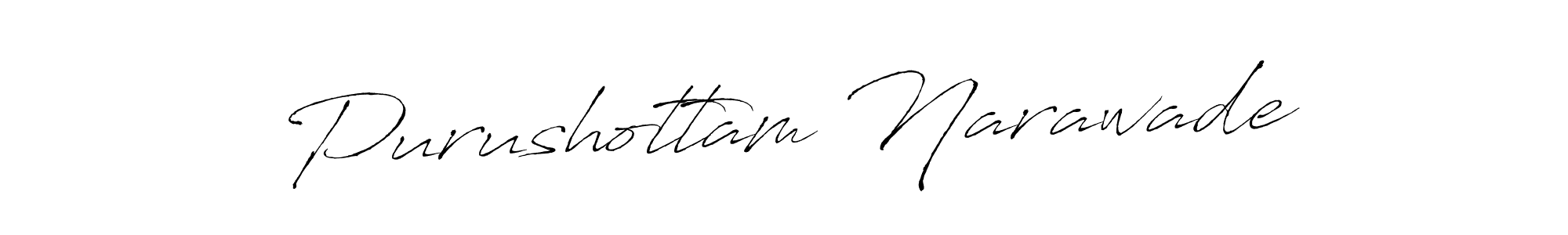 It looks lik you need a new signature style for name Purushottam Narawade. Design unique handwritten (Antro_Vectra) signature with our free signature maker in just a few clicks. Purushottam Narawade signature style 6 images and pictures png