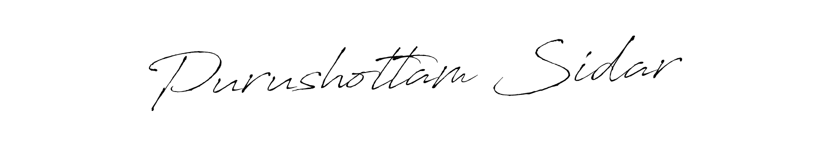 It looks lik you need a new signature style for name Purushottam Sidar. Design unique handwritten (Antro_Vectra) signature with our free signature maker in just a few clicks. Purushottam Sidar signature style 6 images and pictures png