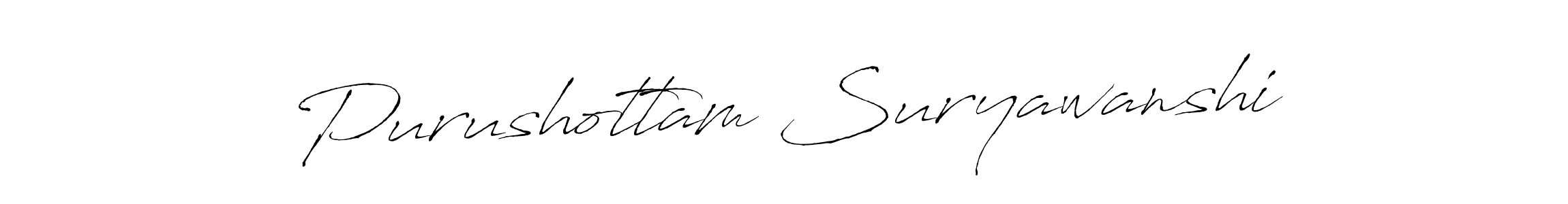 Also You can easily find your signature by using the search form. We will create Purushottam Suryawanshi name handwritten signature images for you free of cost using Antro_Vectra sign style. Purushottam Suryawanshi signature style 6 images and pictures png