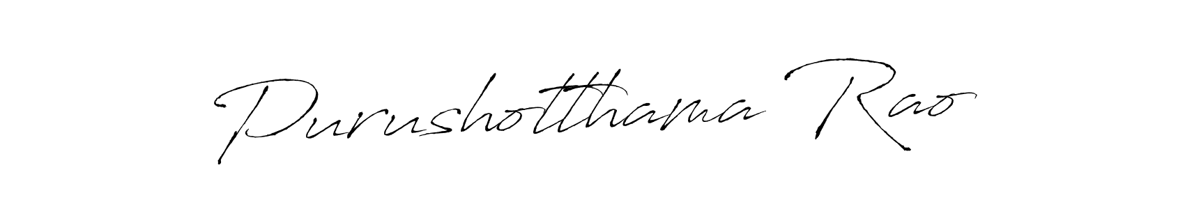 Use a signature maker to create a handwritten signature online. With this signature software, you can design (Antro_Vectra) your own signature for name Purushotthama Rao. Purushotthama Rao signature style 6 images and pictures png