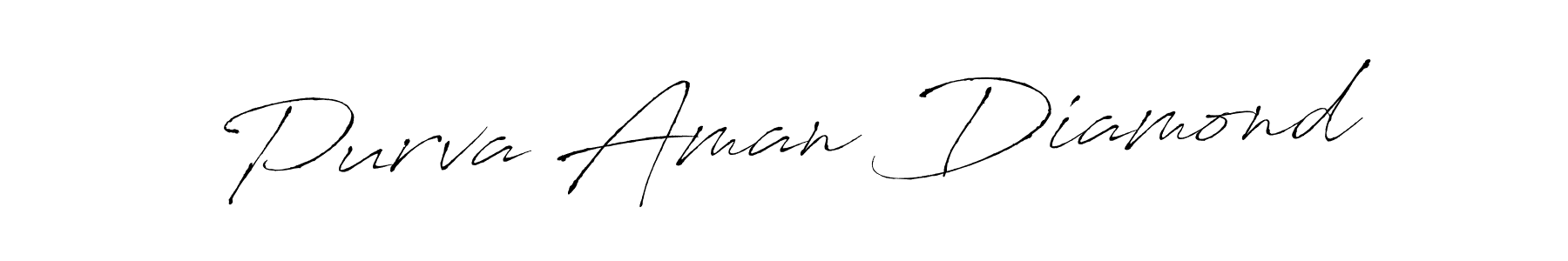 It looks lik you need a new signature style for name Purva Aman Diamond. Design unique handwritten (Antro_Vectra) signature with our free signature maker in just a few clicks. Purva Aman Diamond signature style 6 images and pictures png
