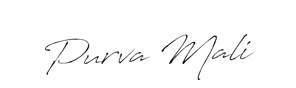 Similarly Antro_Vectra is the best handwritten signature design. Signature creator online .You can use it as an online autograph creator for name Purva Mali. Purva Mali signature style 6 images and pictures png