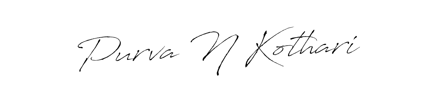Use a signature maker to create a handwritten signature online. With this signature software, you can design (Antro_Vectra) your own signature for name Purva N Kothari. Purva N Kothari signature style 6 images and pictures png