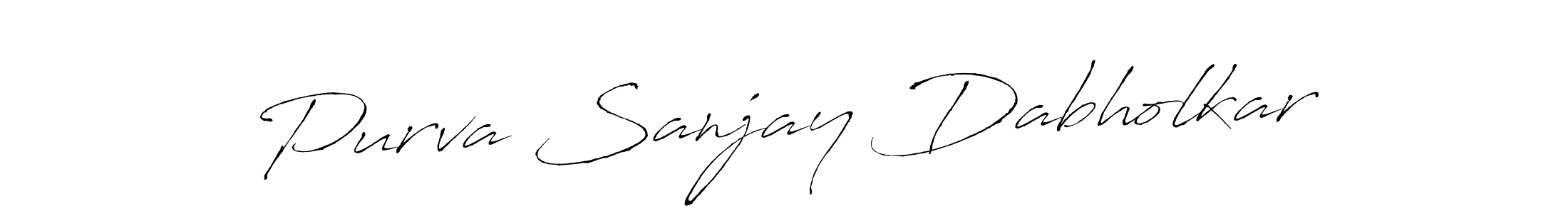 Here are the top 10 professional signature styles for the name Purva Sanjay Dabholkar. These are the best autograph styles you can use for your name. Purva Sanjay Dabholkar signature style 6 images and pictures png