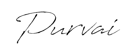 Create a beautiful signature design for name Purvai. With this signature (Antro_Vectra) fonts, you can make a handwritten signature for free. Purvai signature style 6 images and pictures png