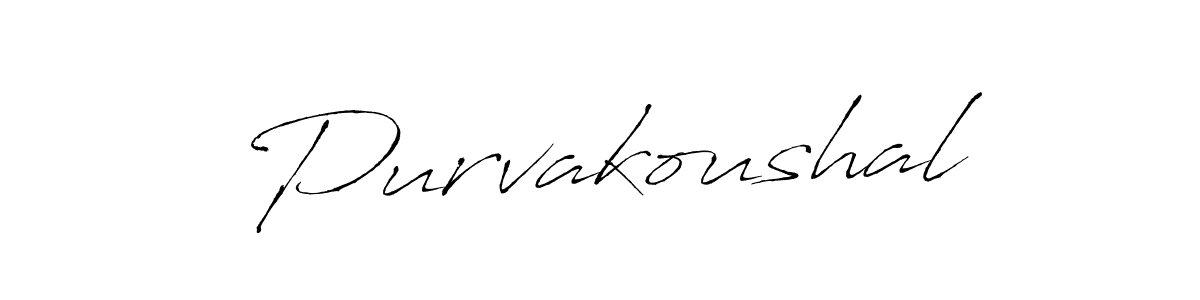 Make a beautiful signature design for name Purvakoushal. Use this online signature maker to create a handwritten signature for free. Purvakoushal signature style 6 images and pictures png