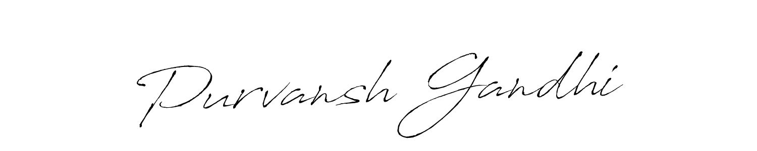 Similarly Antro_Vectra is the best handwritten signature design. Signature creator online .You can use it as an online autograph creator for name Purvansh Gandhi. Purvansh Gandhi signature style 6 images and pictures png