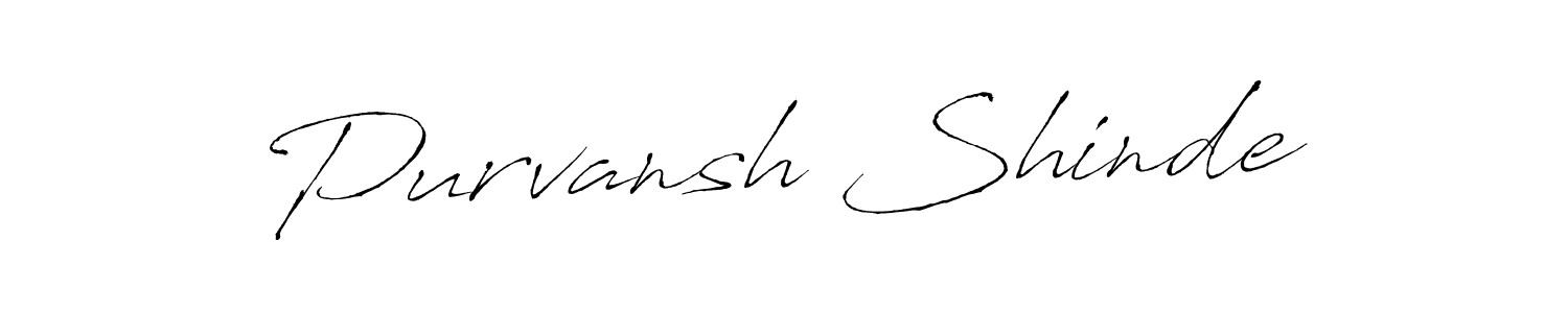 Use a signature maker to create a handwritten signature online. With this signature software, you can design (Antro_Vectra) your own signature for name Purvansh Shinde. Purvansh Shinde signature style 6 images and pictures png