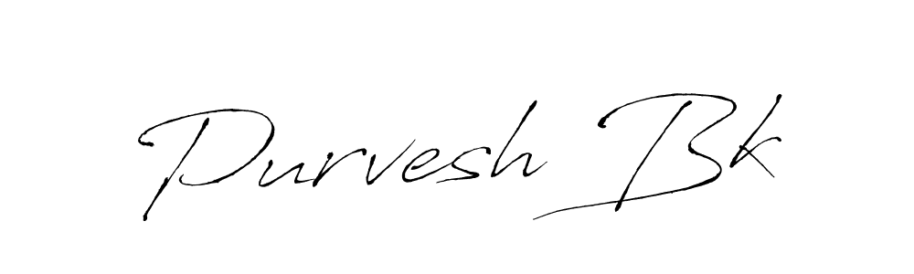Make a beautiful signature design for name Purvesh Bk. Use this online signature maker to create a handwritten signature for free. Purvesh Bk signature style 6 images and pictures png