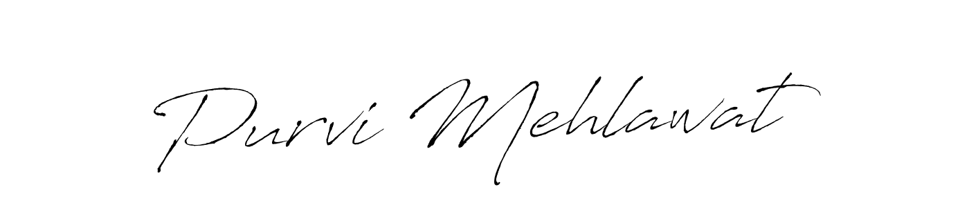 Make a short Purvi Mehlawat signature style. Manage your documents anywhere anytime using Antro_Vectra. Create and add eSignatures, submit forms, share and send files easily. Purvi Mehlawat signature style 6 images and pictures png